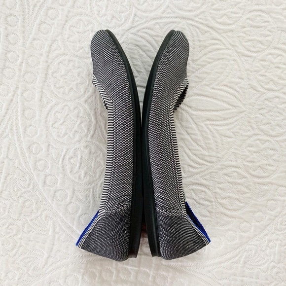 Rothy’s Grey Birdseye Rounded-Toe Flats (Sz 7) - Picture 4 of 9